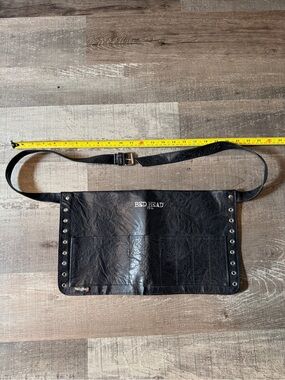 BedHead Black Leather makeup artist or hairstylist Tool Belt